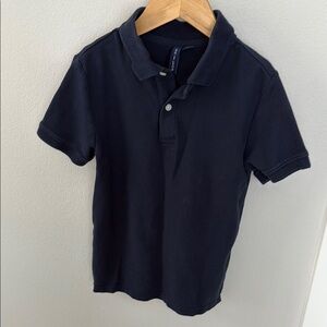 Janie and Jack Navy Polo Shirt Short-Sleeved Classic